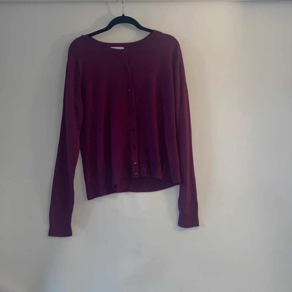 Purple sweater